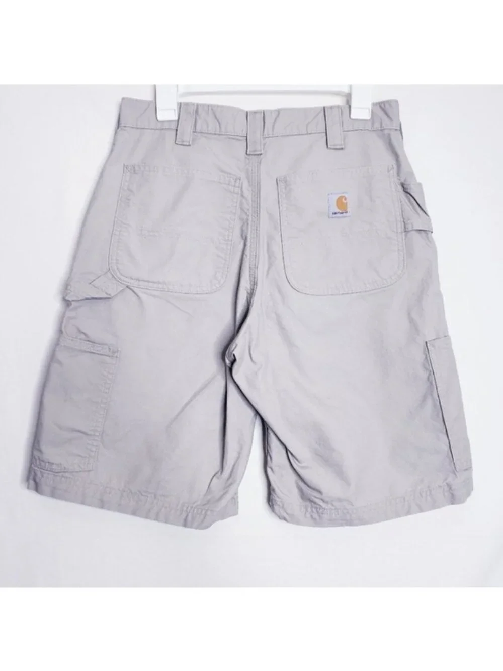 Carhartt Tan Khaki Original Fit Cotton Cargo Utility Work Shorts Men's Size 32